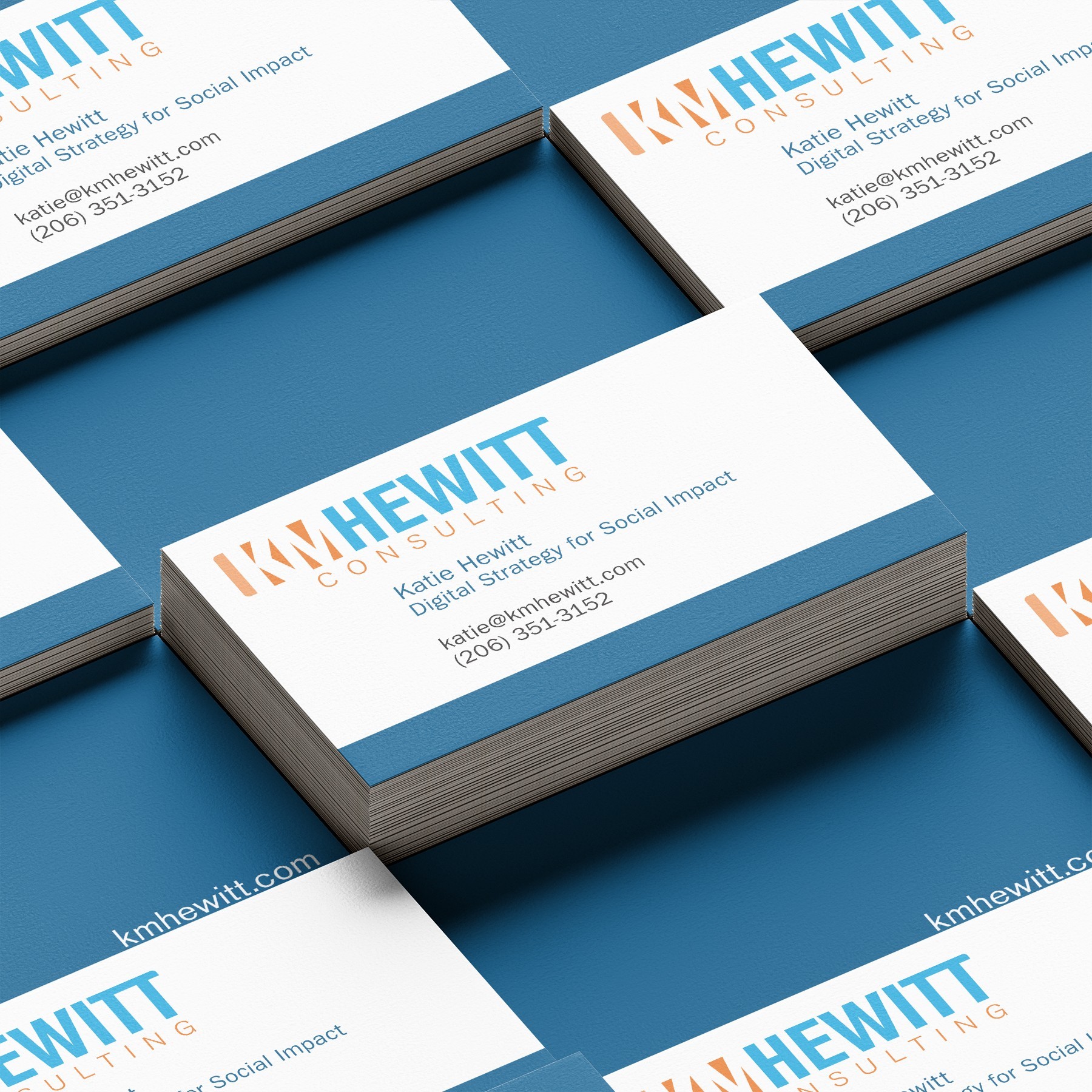 K.M. Hewitt Consulting Logo & Website